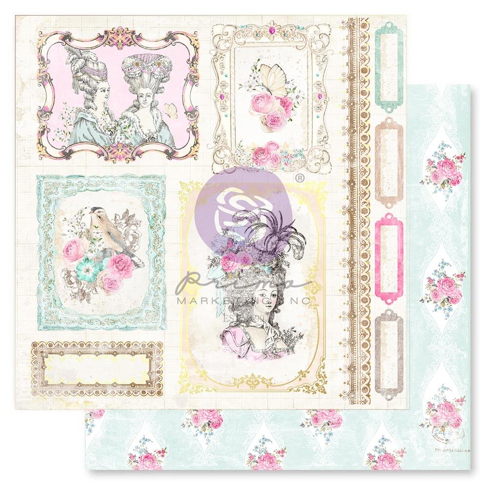Prima Marketing 12 x 12 Avec Amour Collection - We Gather Here